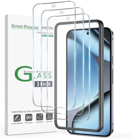 clear tempered glass screen protector for Google Pixel 1 by amFilm