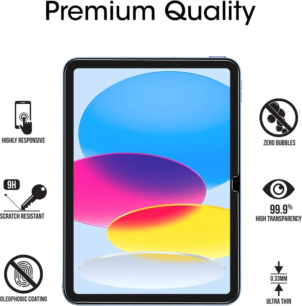 clear tempered glass screen protector for iPad 11 by amFilm