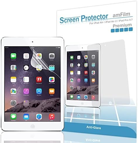 matte anti-glare tempered glass screen protector for iPad 9.7 by amFilm