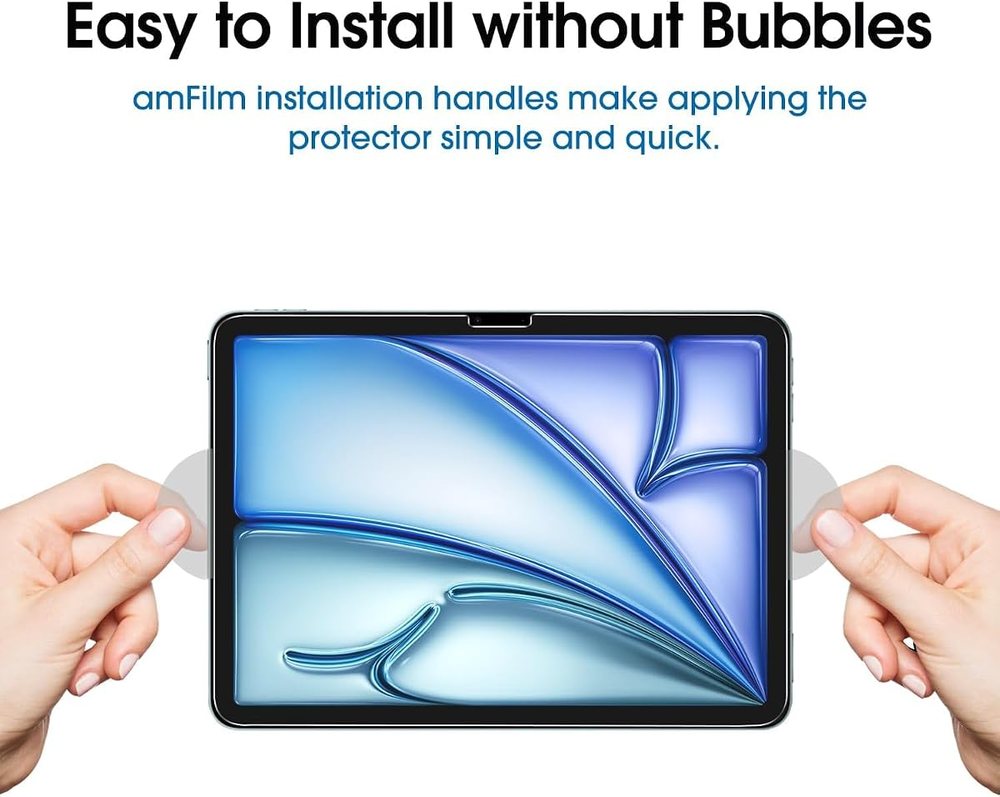 clear tempered glass screen protector for iPad Air 11 by amFilm