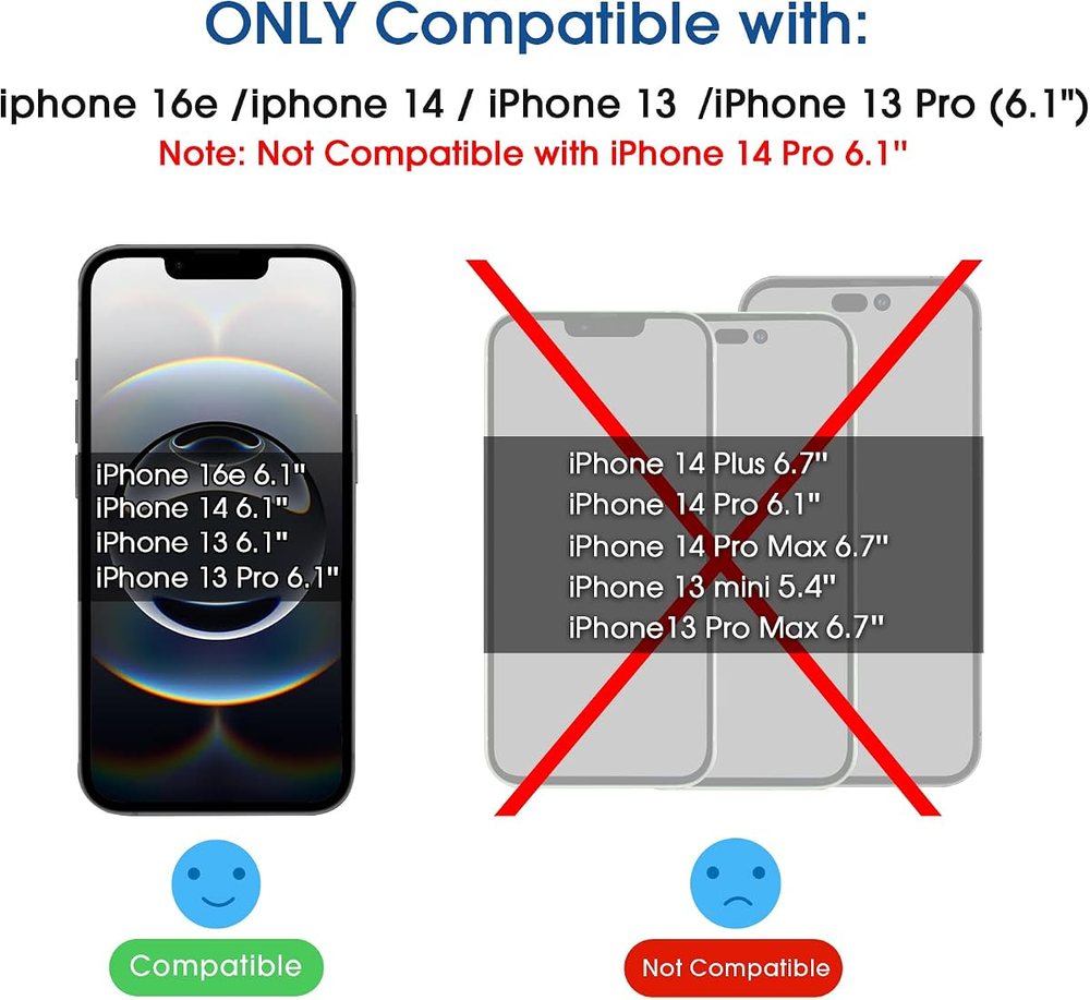privacy tempered glass screen protector for iPhone 13/13 Pro by amFilm