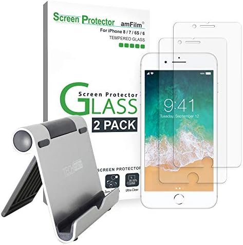 matte anti-glare tempered glass screen protector for iPhone 8 by amFilm