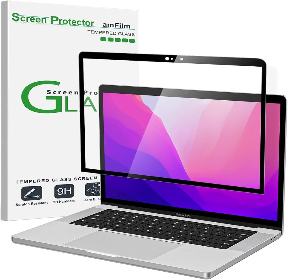 clear tempered glass screen protector for MacBook Pro 13 by amFilm