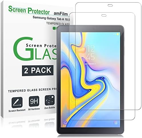 clear tempered glass screen protector for Samsung Galaxy Tab A 10.5 by amFilm